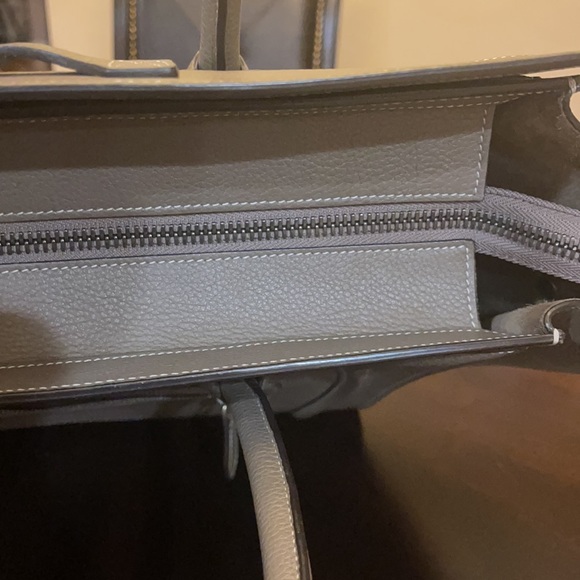 Celine MICRO LUGGAGE HANDBAG IN DRUMMED CALFSKIN - Picture 4 of 13